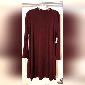 Old navy, xl, burgundy dress
